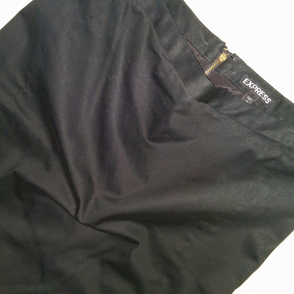 EXPRESS Black Fitted Career‎ Business Pencil Skirt Women's